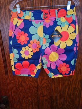 Bermuda Short - Magic Bus Blue Golf Short Sz 4